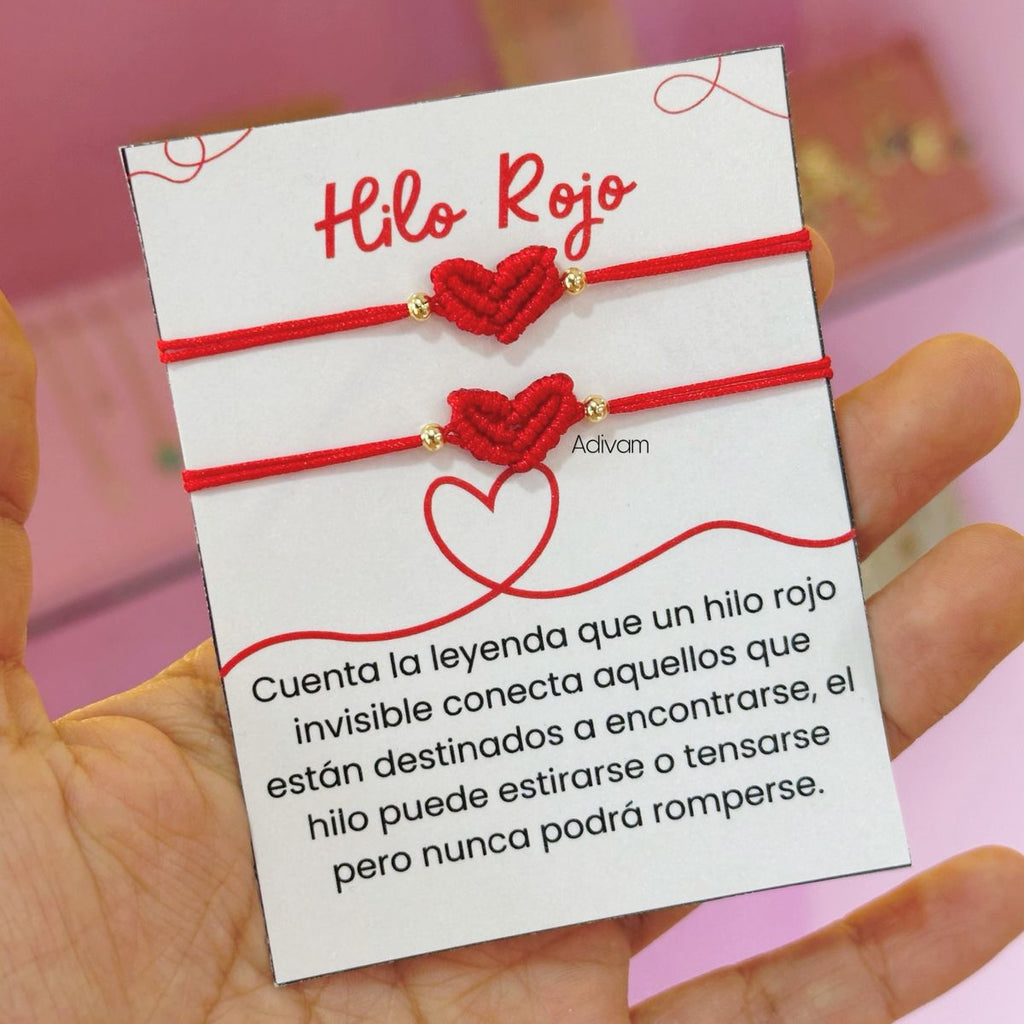 Dúo Hilo Rojo Corazón