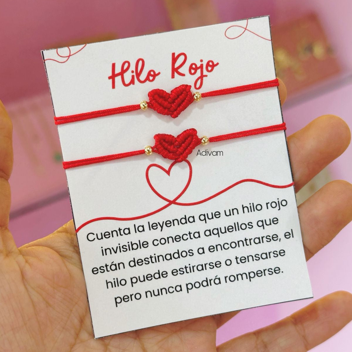 Dúo Hilo Rojo Corazón